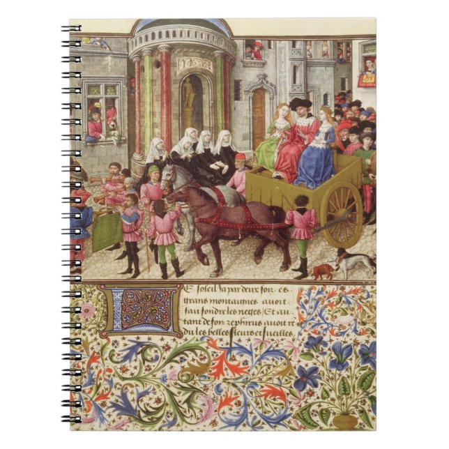 Cuaderno Ms 2617 Theseus hace una entrada triunfal en Athen (Frente)