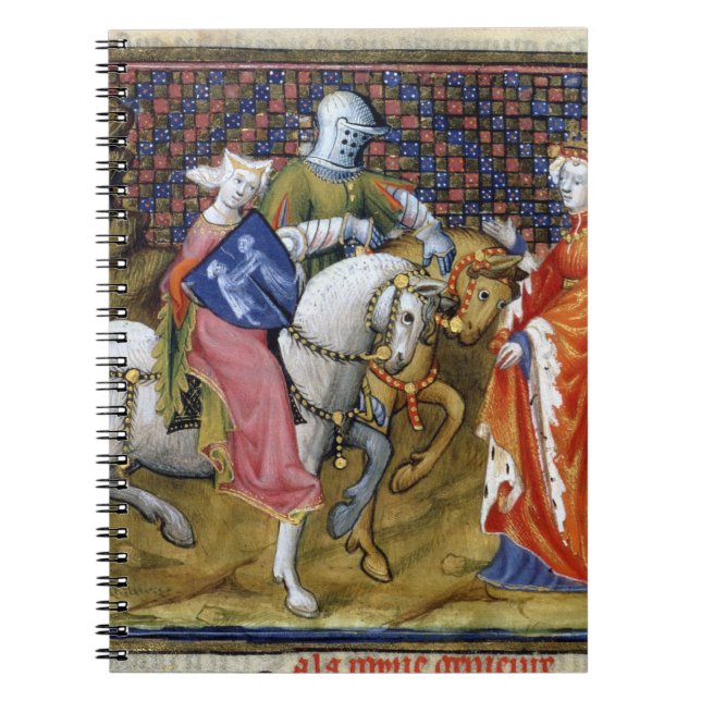 Cuaderno Ms marco 120 la señora del lago que encuentra (Frente)