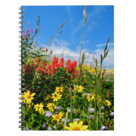 Cuaderno Mt. Flores silvestres