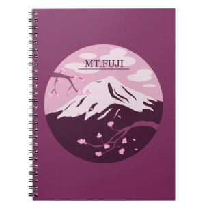 Cuaderno Mt. Fuji (rosa)