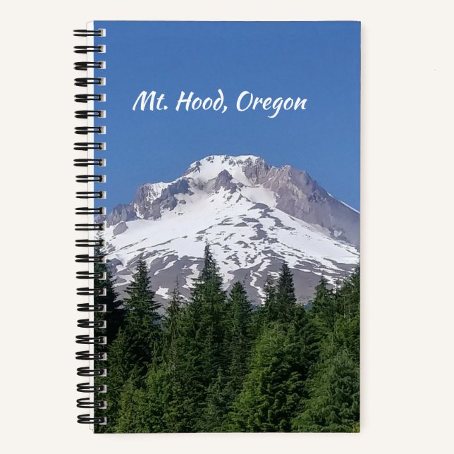 Cuaderno Mt. Hood de Mount Hood Ski Bowl (Anverso)