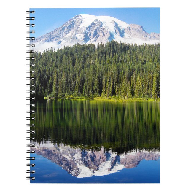Cuaderno Mt. Rainier Notebook, National Park Journal (Frente)