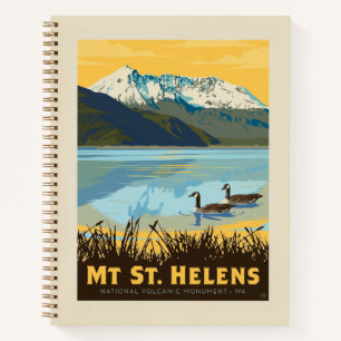 Cuaderno Mt Santa Helens Washington