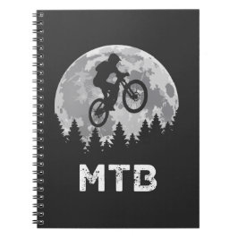 Cuaderno MTB vintage de ciclismo de montaña 