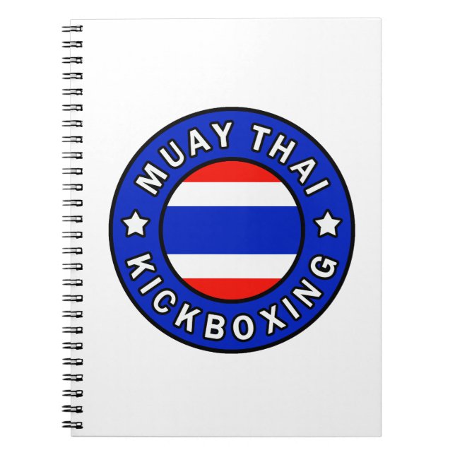 Cuaderno Muay Thai (Frente)