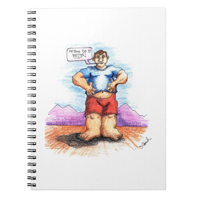 Cuaderno Muchacho gordo (Frente)
