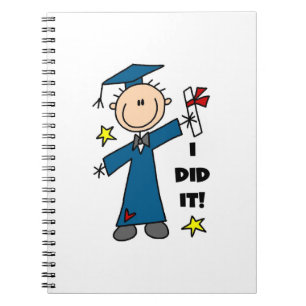 Cuaderno Muchacho graduado