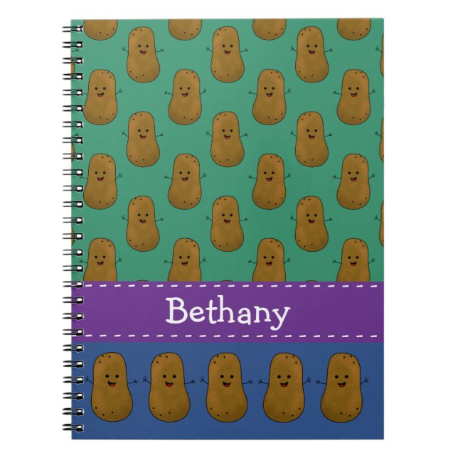 Cuaderno Muchas Papas Personalizadas (Frente)