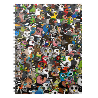 Cuaderno Muchedumbre de Birdorable