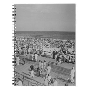 Cuaderno Muchedumbre en la playa