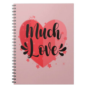 Cuaderno Mucho amor, gran corazón