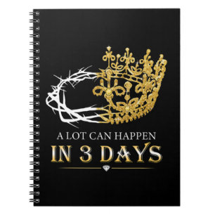 Cuaderno Mucho Puede Pasar En Tres Días Jesús Cristiano T-S