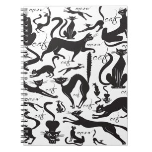 Cuaderno Muchos gatos