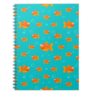 Cuaderno Muchos peces dorados