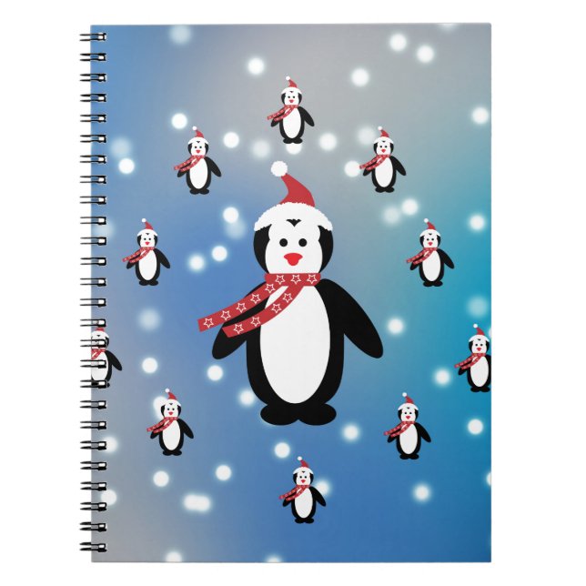 Cuaderno Muchos pingüinos (Frente)