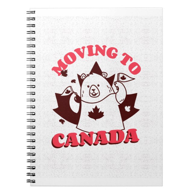 Cuaderno Mudándose a Canadá (Frente)