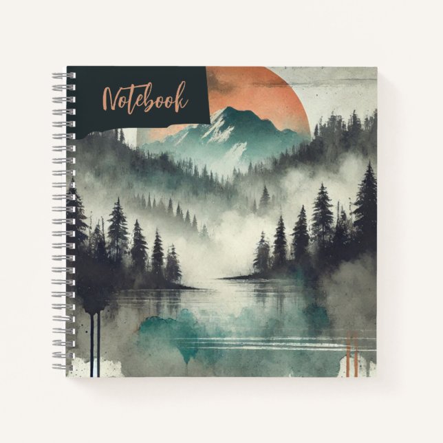 Cuaderno Muelle de luz - Reflexiones sobre el bosque acuáti (Anverso)