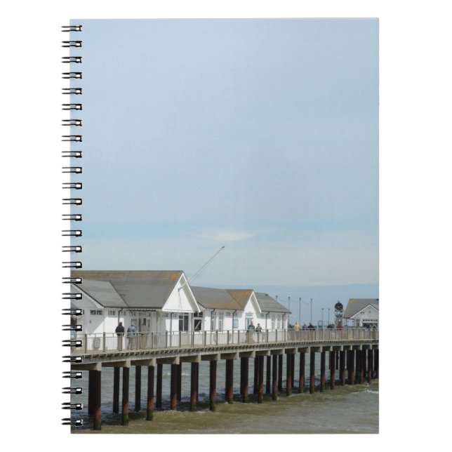 Cuaderno Muelle de Southwold Suffolk (Frente)