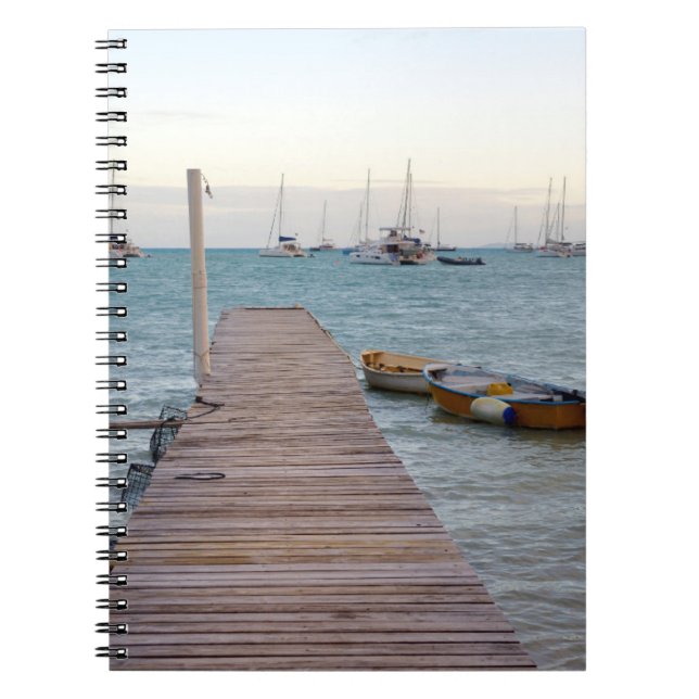 Cuaderno Muelle y trampas de langosta (Frente)