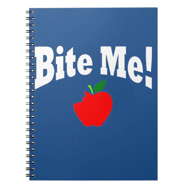 Cuaderno ¡Muérdeme! (Frente)