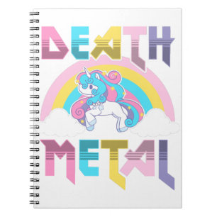 Cuaderno Muerte Metalizado