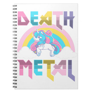 Cuaderno Muerte Metalizado