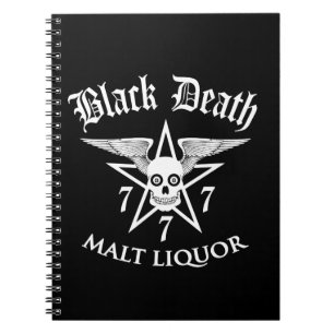 Cuaderno Muerte negra 777 - Licor de malta