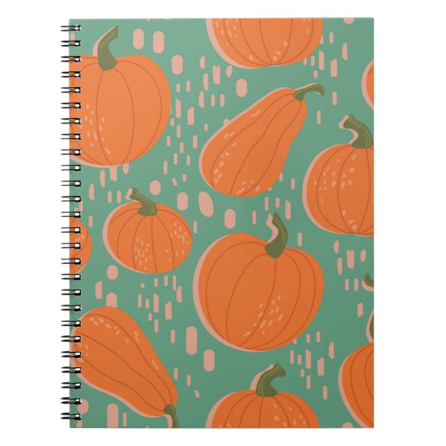 Cuaderno Muestra de patrón de repetición sin inconvenientes (Frente)