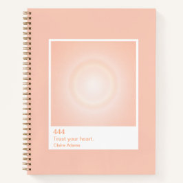 Cuaderno Muestra del Aura Naranja Número Ángel