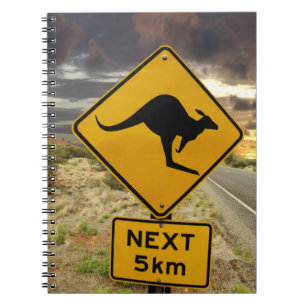 Cuaderno Muestra del canguro, Australia