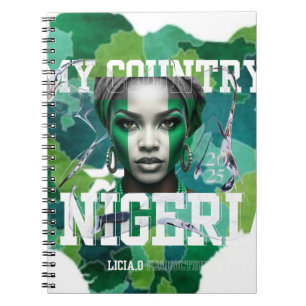 Cuaderno ¡Muestra tu orgullo Naija con estilo! con lycia oe