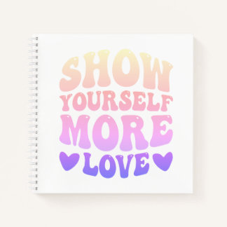 Cuaderno Muéstrate más amor