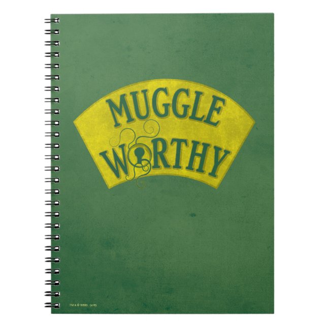 CUADERNO MUGGLE WORTHY™ (Frente)