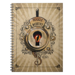 Cuaderno MUGGLE WORTHY™ Lock