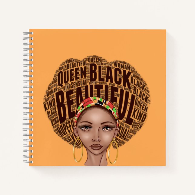 Cuaderno Mujer afroamericana (Anverso)
