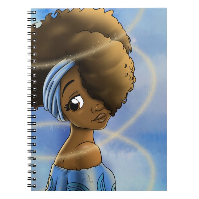 Cuaderno Mujer afroamericana (Frente)