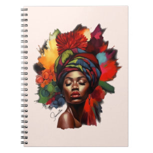 Cuaderno Mujer afroamericana empoderada