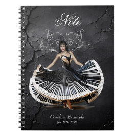 Cuaderno Mujer bailarina elegante