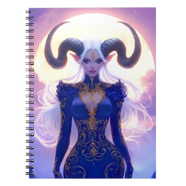 Cuaderno Mujer Capricornio (Frente)