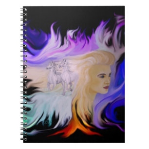 Cuaderno Mujer con caballo