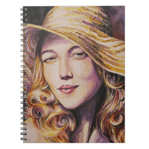 Cuaderno Mujer con el gorra