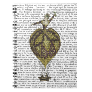 Cuaderno Mujer con globo aerostático 1