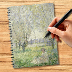 Cuaderno Mujer con guantes, Monet 1880