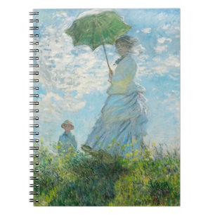 Cuaderno Mujer con Parasol Claude Monet