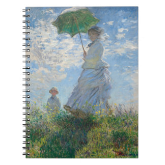 Cuaderno Mujer con un parasol de Claude Monet