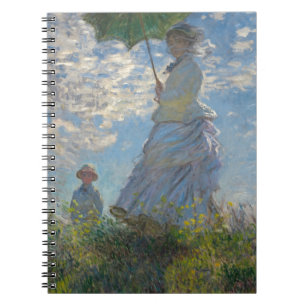 Cuaderno Mujer de Claude Monet con un parasol 1875