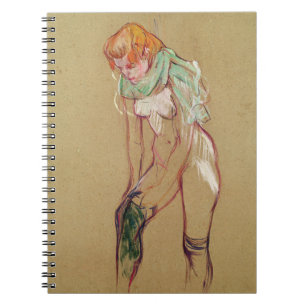 Cuaderno Mujer de Enrique de Toulouse-Lautrec el que