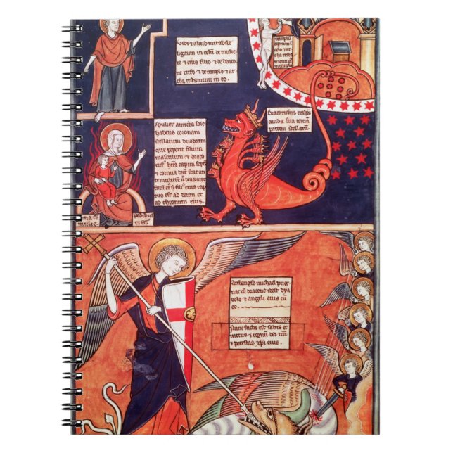 Cuaderno Mujer de la apocalipsis que es atacada por el Seve (Frente)