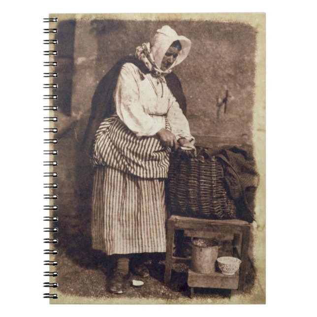 Cuaderno Mujer de la ostra, 1843-47 (impresión del papel de (Frente)