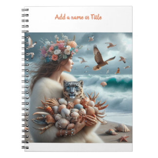 Cuaderno Mujer de las cáscaras oceánicas